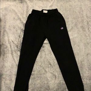 Black Champion Sweatpants